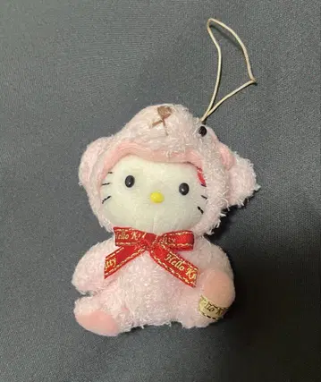 산리오 헬로키티 봉제 인형 마스코트 테디베어 2002년