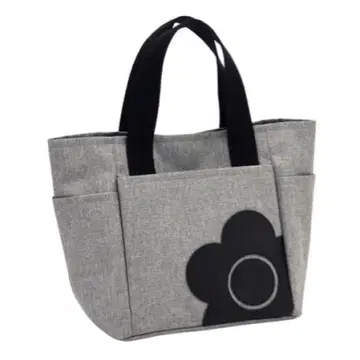 [ 새상품급 ] MARY QUANT 데이지 심플 포켓 미니 토트 그레이