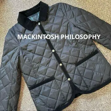 새상품급 매킨토시 철학 리버서블 퀼팅 자켓