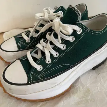 컨버스 란스타 다크 그린 스니커즈