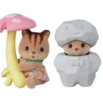 아기 요정 숲의 친구들 랏코 아기 싸개 다람쥐 아기