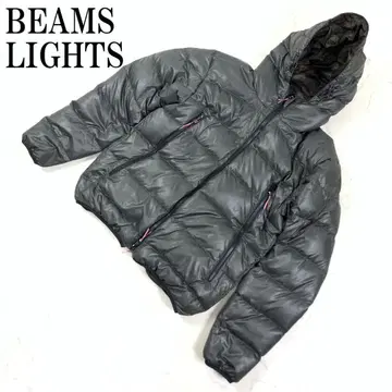 LA8250 빔즈 라이트 리버서블 다운 그레이 카모플라쥬 폴리에스테르 L