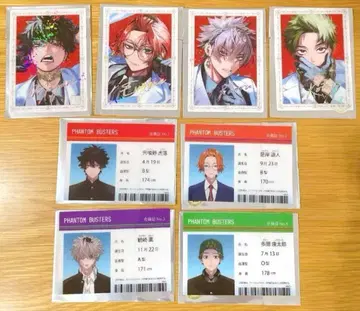 전종 팬텀 버스터즈 파보테리아 클리어 카드 팬버스