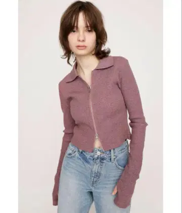 SLY FRONT ZIP CUT TOPS 프론트 지퍼 컷 상의