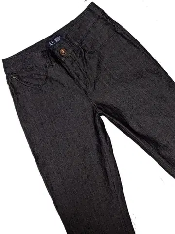 ARMANI JEANS J18 레귤러 핏 블랙진 26