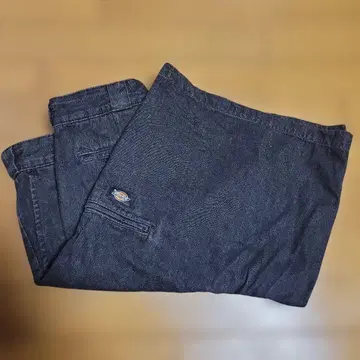 Dickies 와이드 데님 하프 팬츠