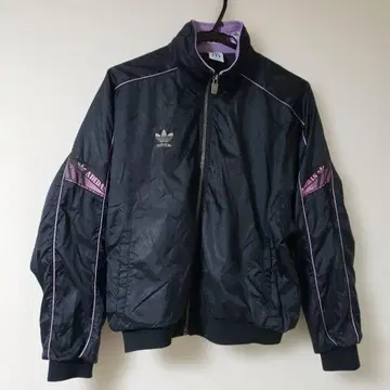 adidas 블랙 집업 자켓 빈티지 데상트제
