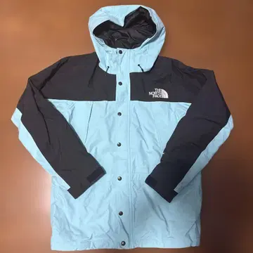 THE NORTH FACE 마운틴 후드티 스카이블루/블랙 고어텍스