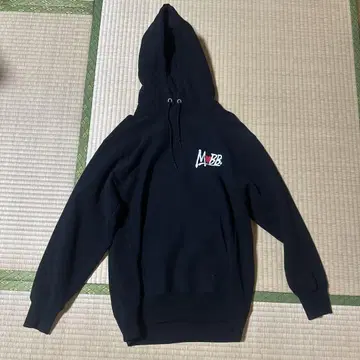 MOBB 블랙 후드티 L 사이즈
