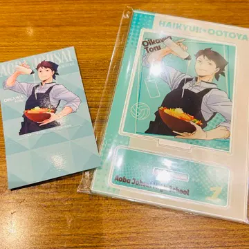 하이큐!! 오오토야 오이카와 토오루 아크릴 스탠드 팝 콜라보 한정판