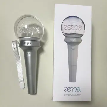 aespa 응원봉 ver1 실버 돔형