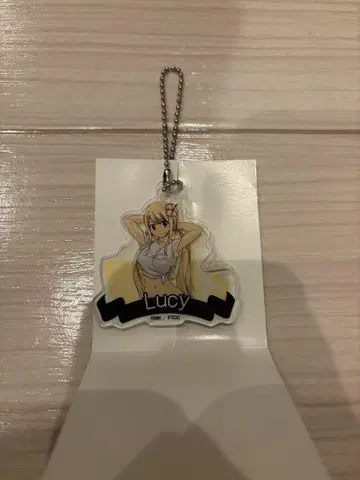페어리 테일 바닷가 루시 아크릴 키링