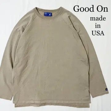 올드 굿온 USA제 래글런 티셔츠 바스크 셔츠