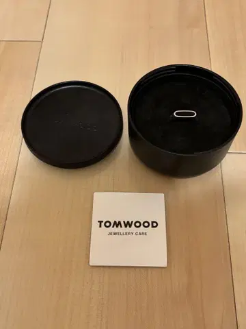 TOMWOOD 마리오 실버 반지 오닉스 사이즈 58 박스 포함