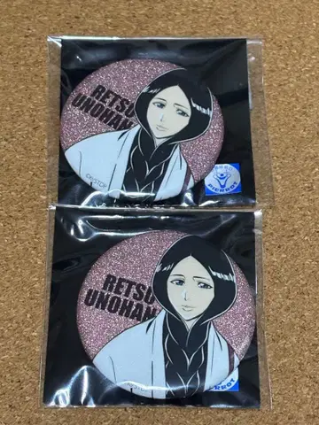 BLEACH 우노하나 캔뱃지 WORLD