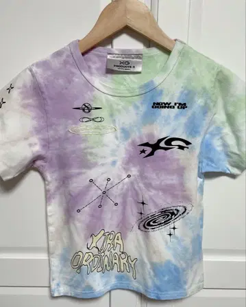 XG Tie-Dye Crew Neck Tee (XS size)
