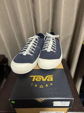 Teva 발꿈치를 밟을 수 있는 스니커즈 네이비 29.0cm