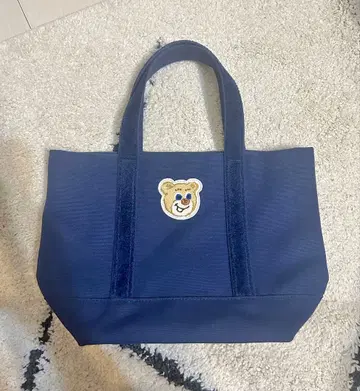 러브러리 바이 페이 올드 테디 토트 스몰 네이비