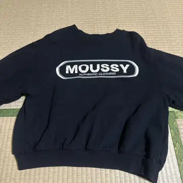MOUSSY 코튼 100% 맨투맨 FREE 사이즈