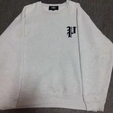PHATRNK 그레이 맨투맨 트레이닝복