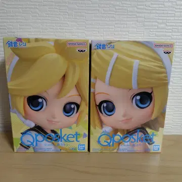 Qposket 카가미네 린 카가미네 렌 피규어 2점 세트