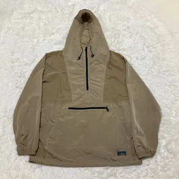L.L.Bean 남성용 빈스 라이트 나일론 아노락 베이지 L