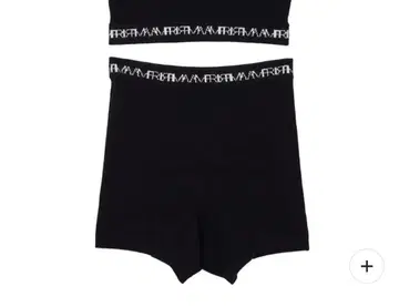아메리빈티지 MEDI LOGO KNIT PANTS / 블랙 / S