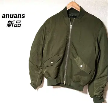 anuans MA-1 블루종 크롭 밀리터리 자켓 새상품급 현행