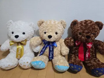 러블리 로즈 베어 윈터 기프트 봉제 인형 big 봉제 인형 총 3종 세트