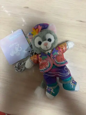 홍콩 디즈니랜드 20주년 젤라토니 봉제 인형 키체인