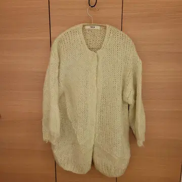 FURFUR / 핸드 모헤어 니트 가디건
