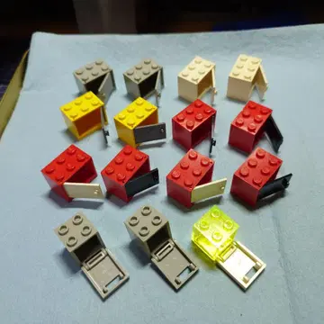 No.51 LEGO 블록 2x3x2 문 달린 컨테이너 (다색)