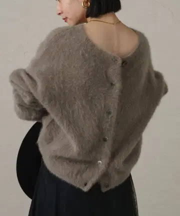 FUR 캐시미어 2WAY 니트 모카