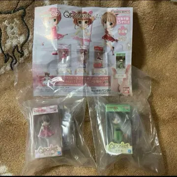 가샤폰 카드캡터 사쿠라 Qposket 미니어처 컬렉션 2종