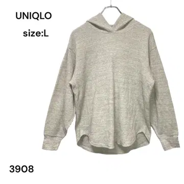 유니클로 UNIQLO 후드티 상의 긴팔 L 루즈핏 후드 스타일리시