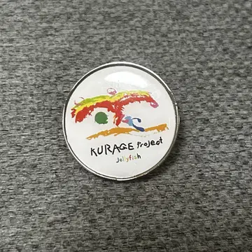 오사카 간사이 박람회 해파리관 핀 배지 해파리 파빌리온