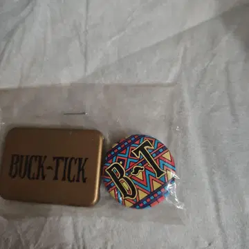 BUCK-TICK 배지 B T 로고