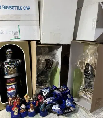 스타워즈 피규어 배틀로이드, 캔 홀더 병뚜껑 다수