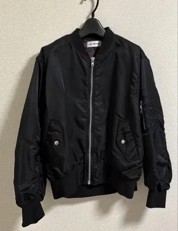 릴리 브라운 MA-1 블루종 아우터 블랙