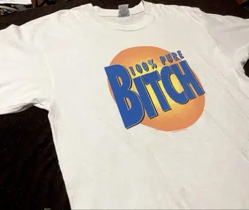 90s TREVCO '100% PURE BITCH' 빈티지 셔츠