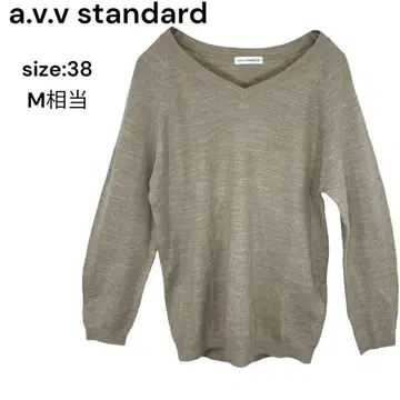 아베베 스탠다드 a.v.v standard 니트 상의 38