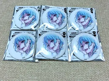 BanG Dream! 뱅드림 신자와 전시회 캔뱃지 마츠바라 꽃