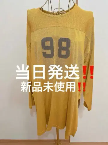 [ 미사용 새상품 ] BEAMSBOY 여성용 상의 머스타드