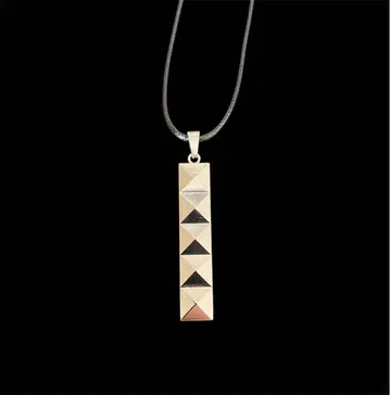 STUDS STRING NECKLACE (darkness)