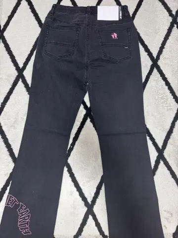 Aape 부츠컷 데님 XS 블랙