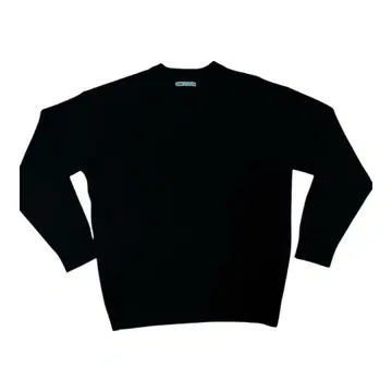 ZARA 블랙 크루넥 니트