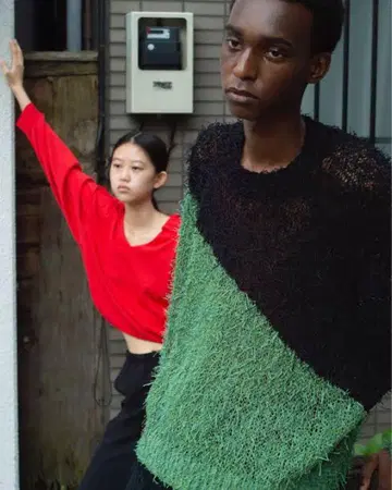 Kota Gushiken 22SS Cotton Fur Jumper