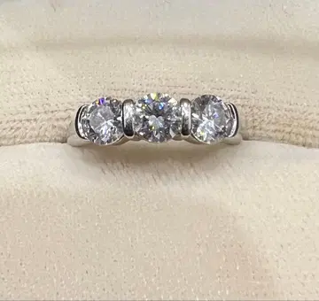 S925 실버 1.5ct 모이사나이트 반지 12호