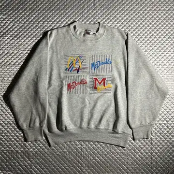 90s VINTAGE USA 맥도날드 맨투맨