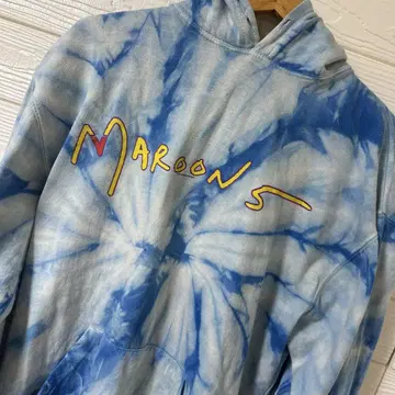 Maroons 타이 다이 후드티